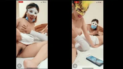 Hai em livestream làm tình tập thể